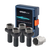 Radschloss Satz für Mercedes S Klasse W221 W222 W223 2006-2026 Schwarz M14X1,5