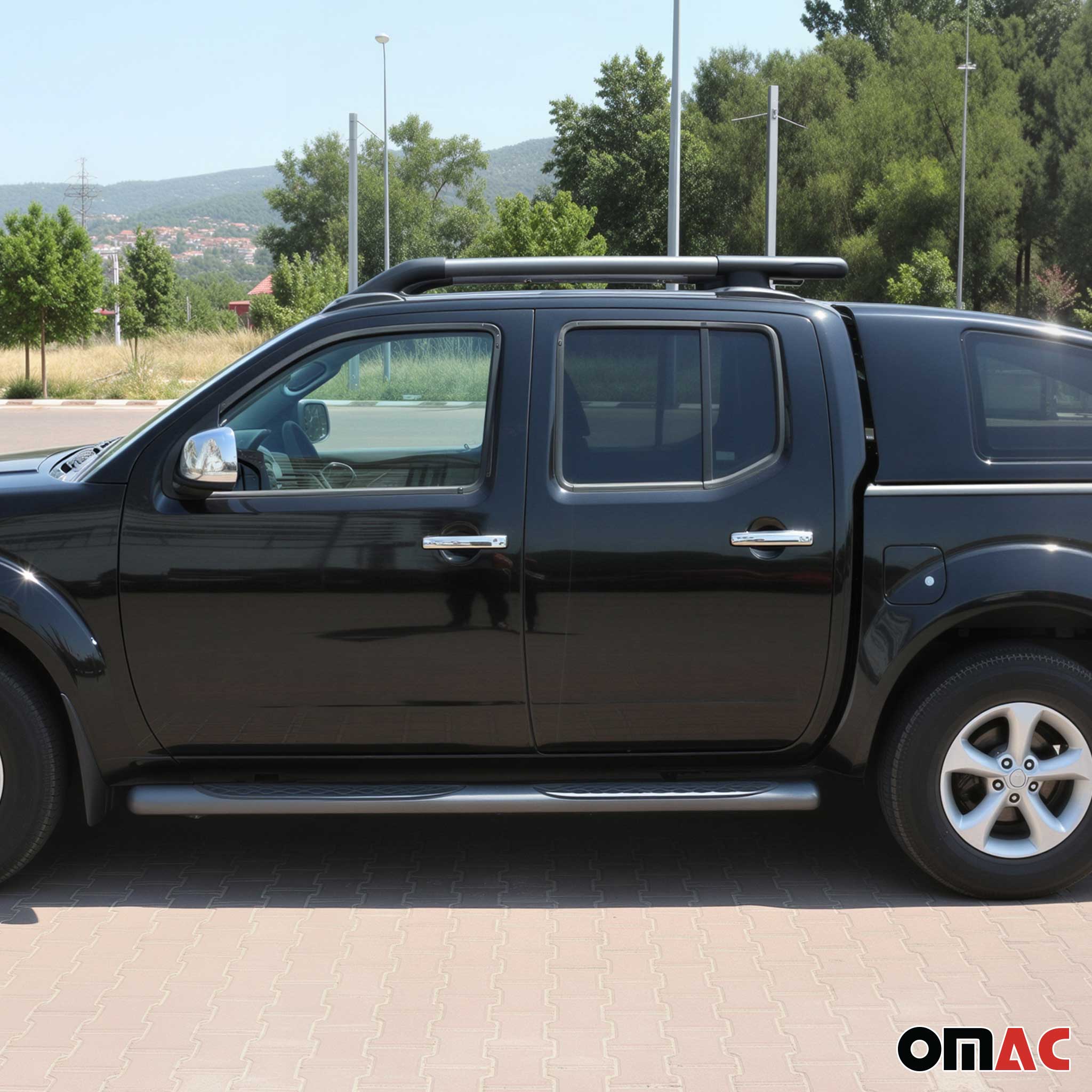 Chrom Türgriff Blende für Nissan Navara 2005-2015 2-Tür Edelstahl 4tlg