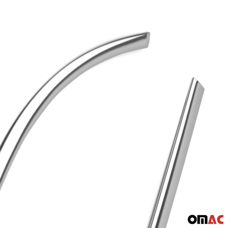 Fensterleisten Zierleisten für Peugeot Partner Citroen Berlingo 2008-2018 Chrom