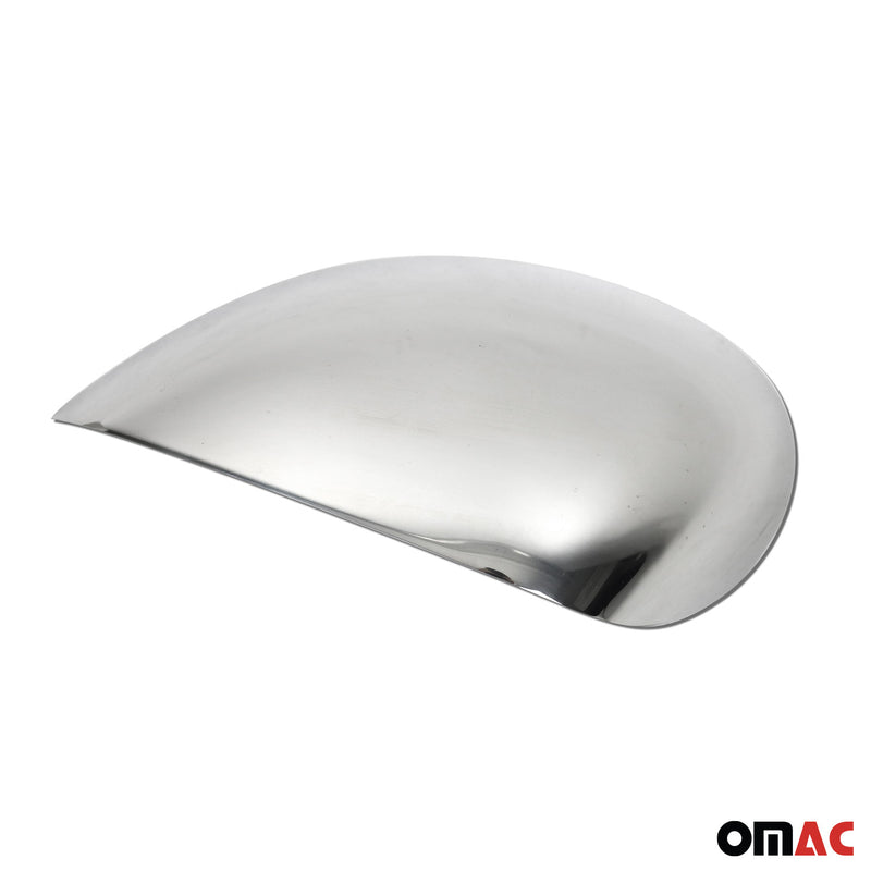 Spiegelkappen Spiegelabdeckung für Seat Exeo 2008-2013 Edelstahl Silber 2tlg