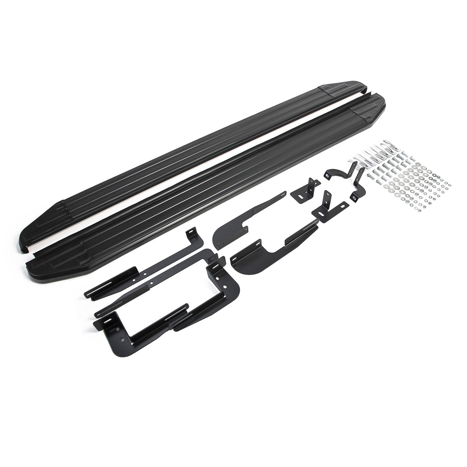 Trittbretter Seitenschweller für Hyundai ix35 2010-2015 Alu Schwarz ABE