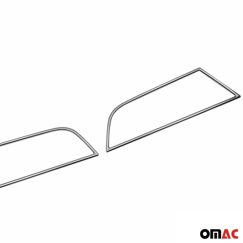 Nebelscheinwerfer für Skoda Octavia 5E 2013-2019 Chrom Rahmen Edelstahl 2 tlg