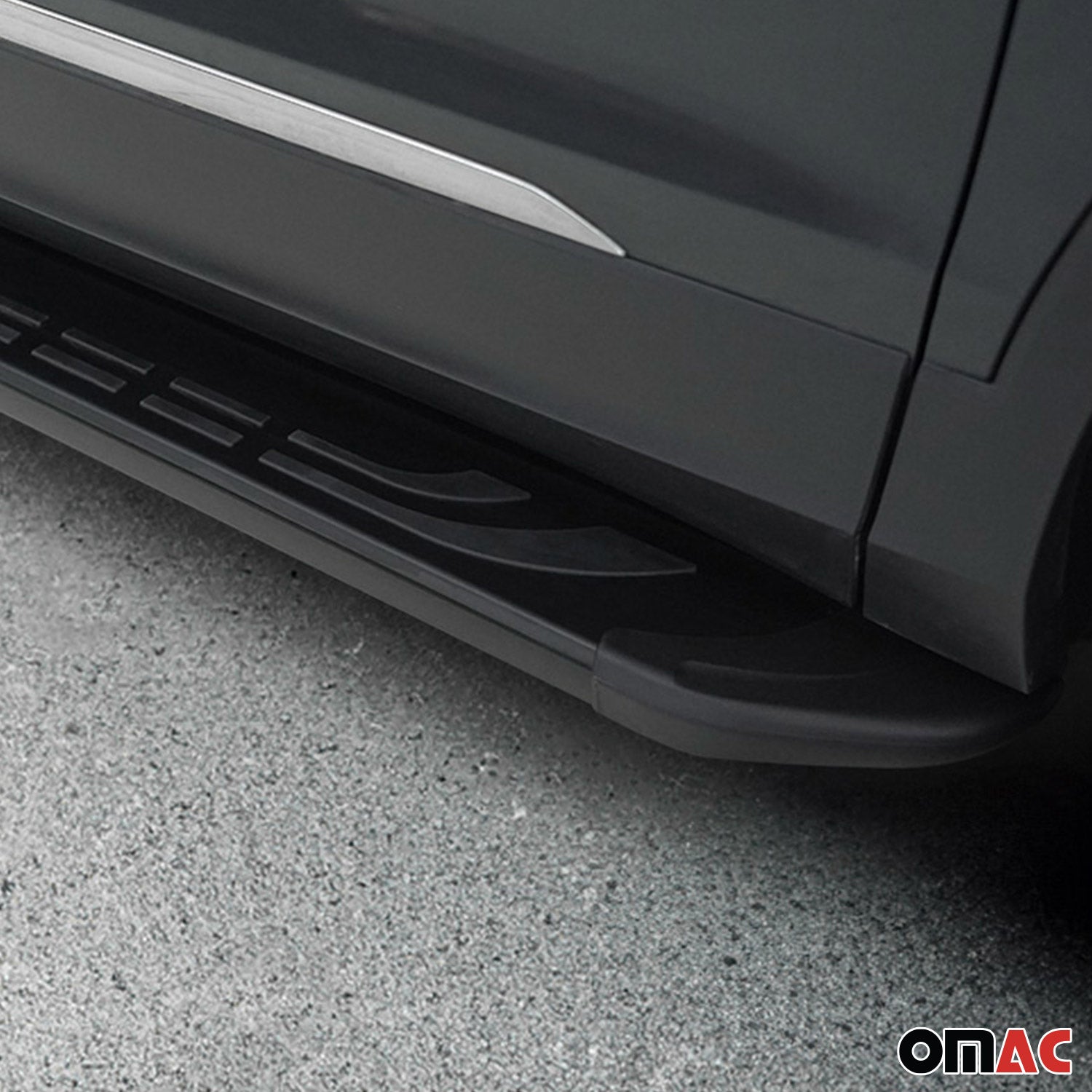 Trittbretter Seitenschweller für Citroen C4 Cactus 2014-2022 Aluminium Schwarz