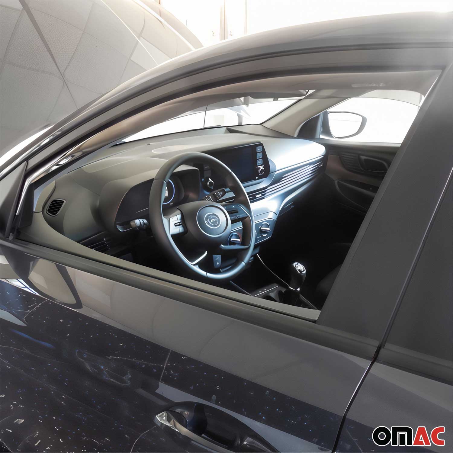 Windabweiser Regenabweiser für Hyundai i20 2020-2025 Dunkel Acryl 4tlg