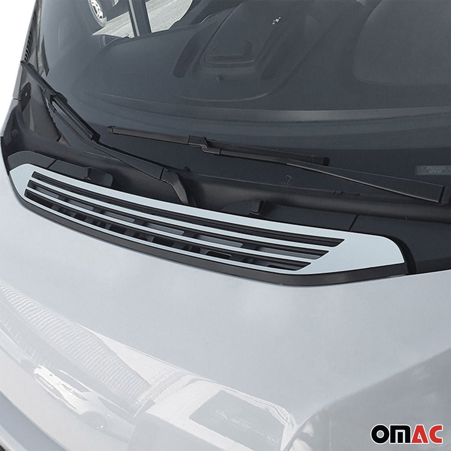 Kühlergrill Leisten Grillleisten für Fiat Ducato 2014-2026 Edelstahl Chrom 1tlg