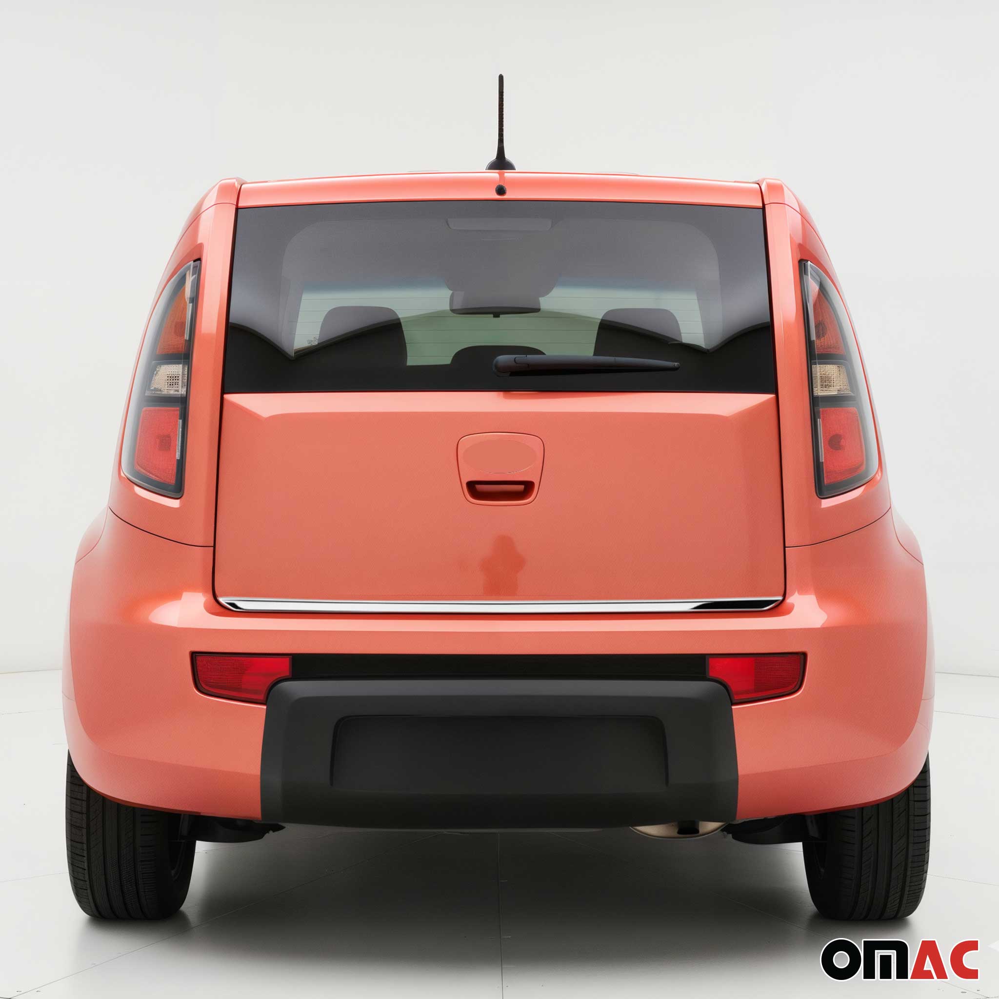 Kofferraumleiste Heckleiste für Kia Soul 2008-2013 Untere Edelstahl Chrom