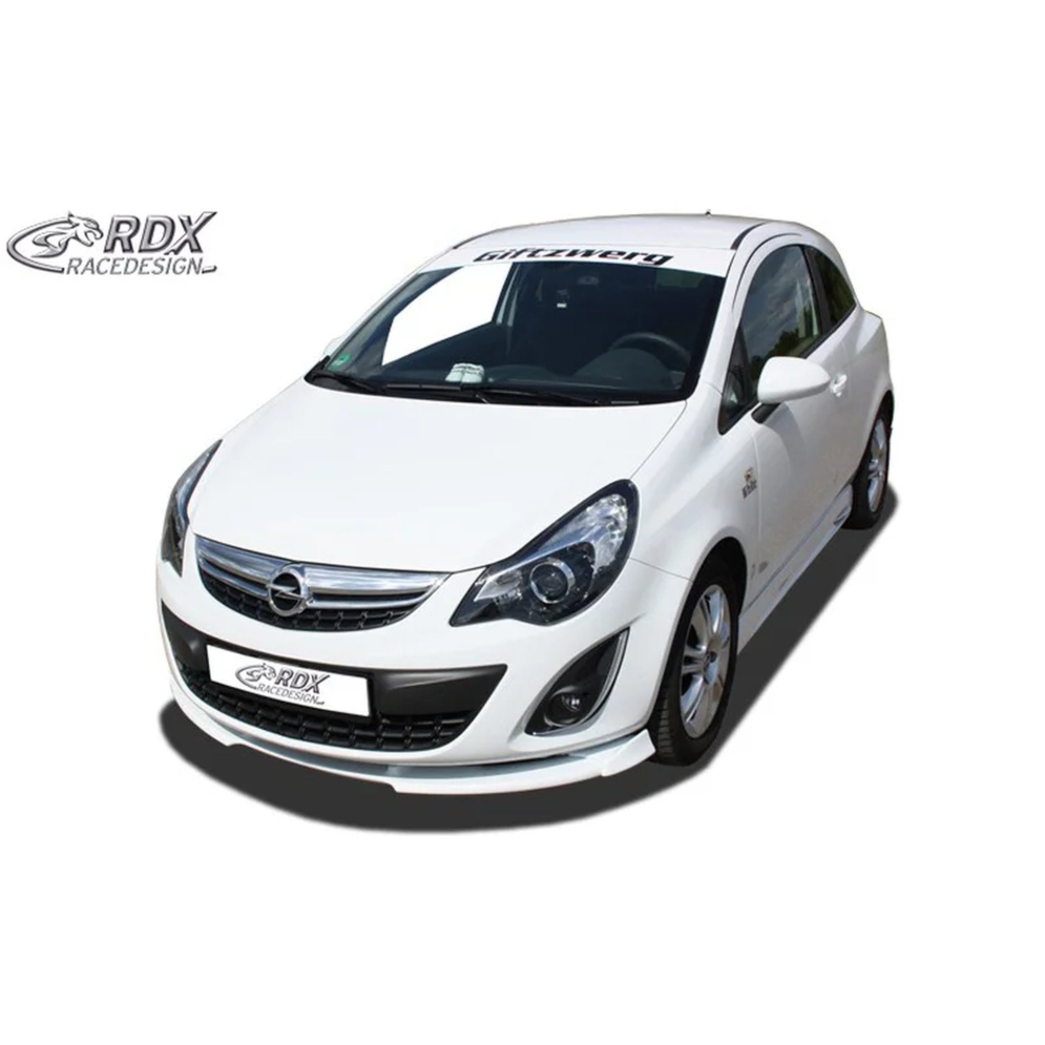 RDX Frontspoiler Vario-X für Opel Corsa D Facelift 2010-2014 Polyurethan TÜV