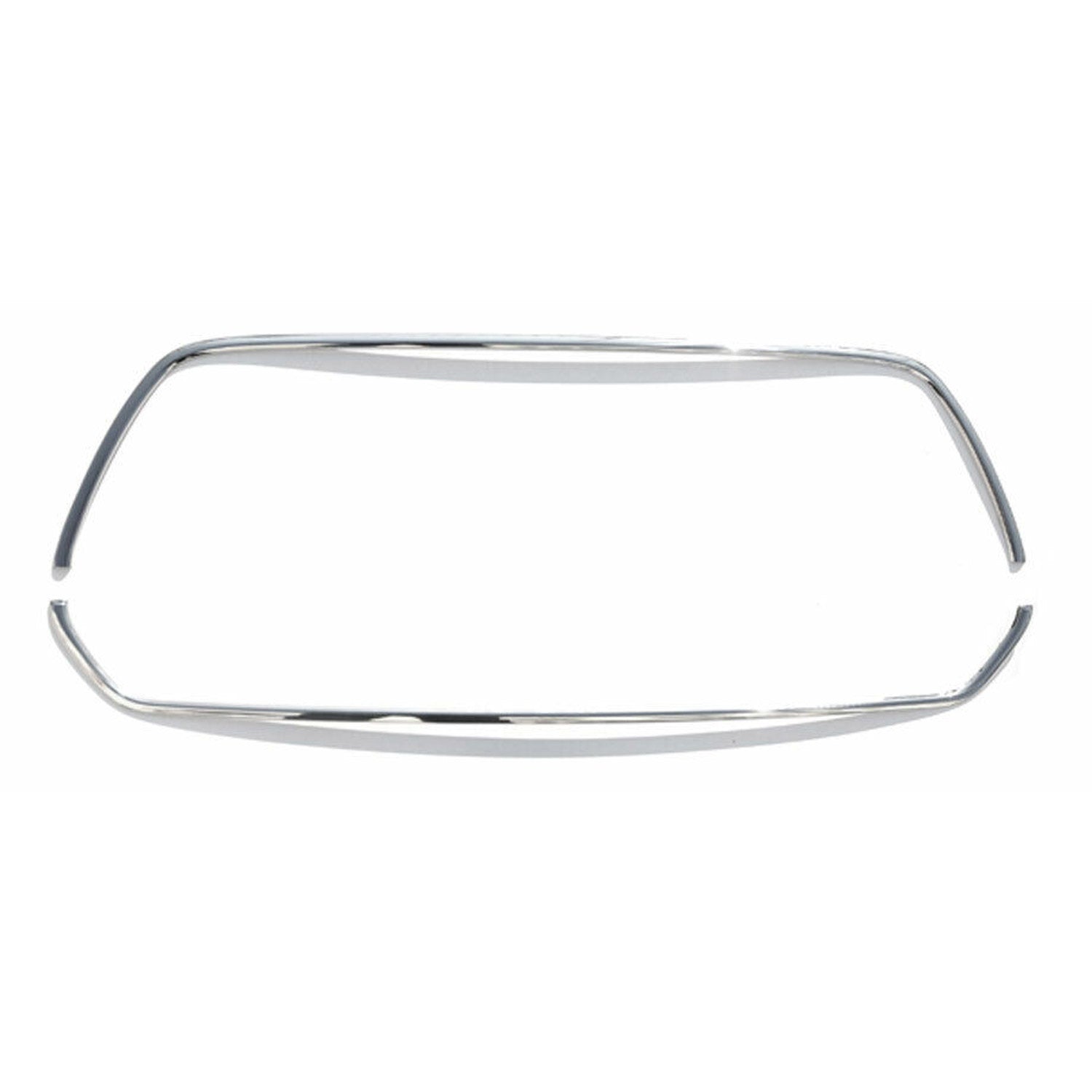 Kühlergrill Leisten Grillleisten für Ford Transit 2014-2024 Edelstahl Silber 2x