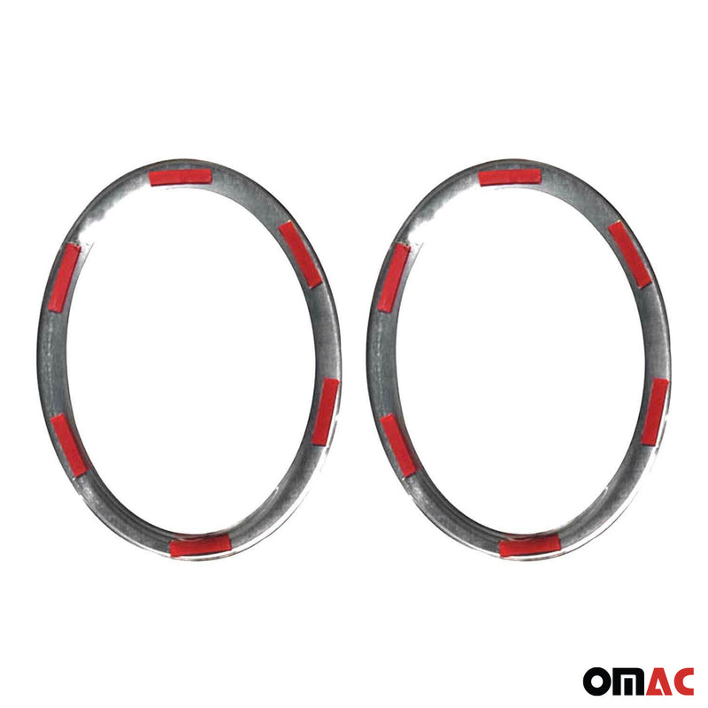 Nebelscheinwerfer Rahmen Umrandung für Nissan NV400 2010-2025 Edelstahl 2x