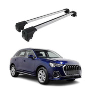 Dachträger Gepäckträger für Audi Q3 F3 2018-2025 ABE Grundträger Alu Silber