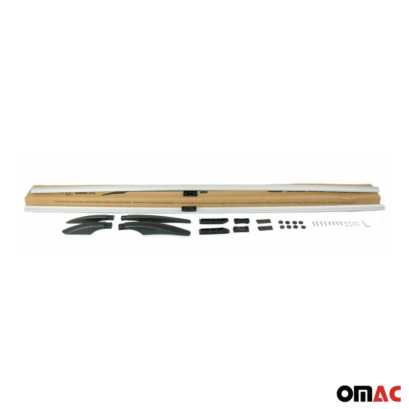 Dachreling Dachgepäckträger für Alfa Romeo Tonale 2022-2025 Alu Grau