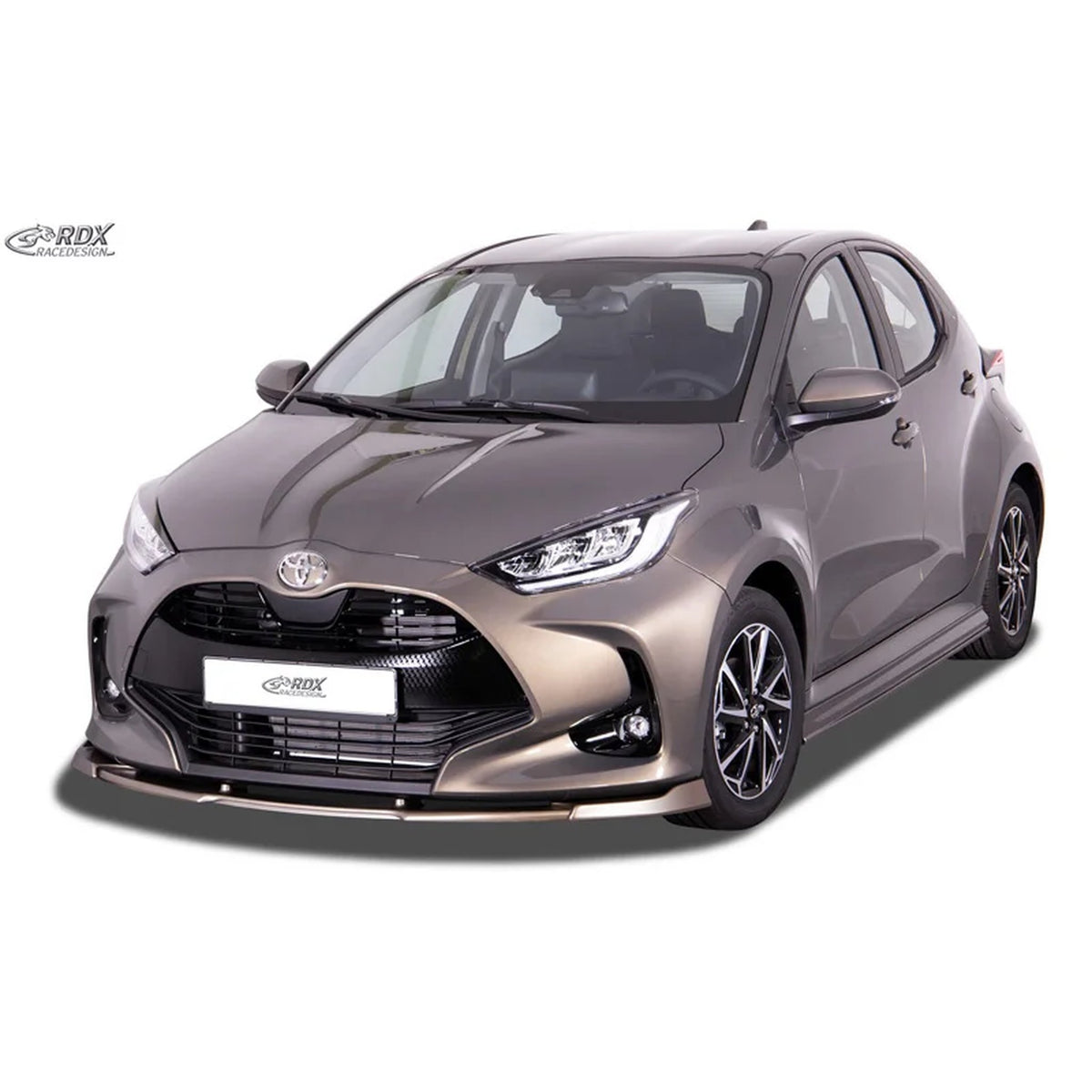 RDX Frontspoiler Vario-X für Toyota Yaris 2020- exkl. Yaris GR Polyurethan TÜV