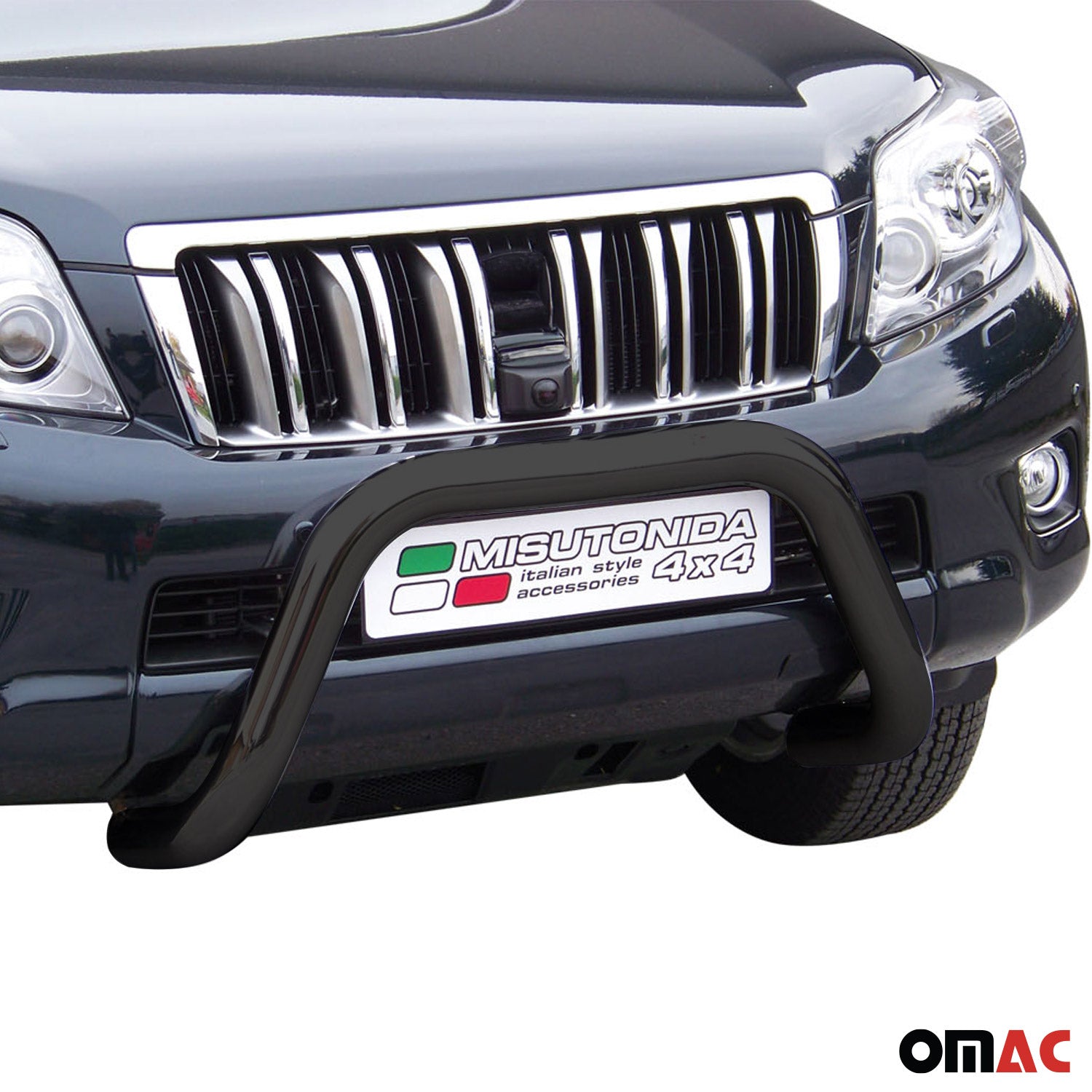Frontbügel Frontschutz für Toyota Land Cruiser Prado J150 2009-2013 ø76 Schwarz