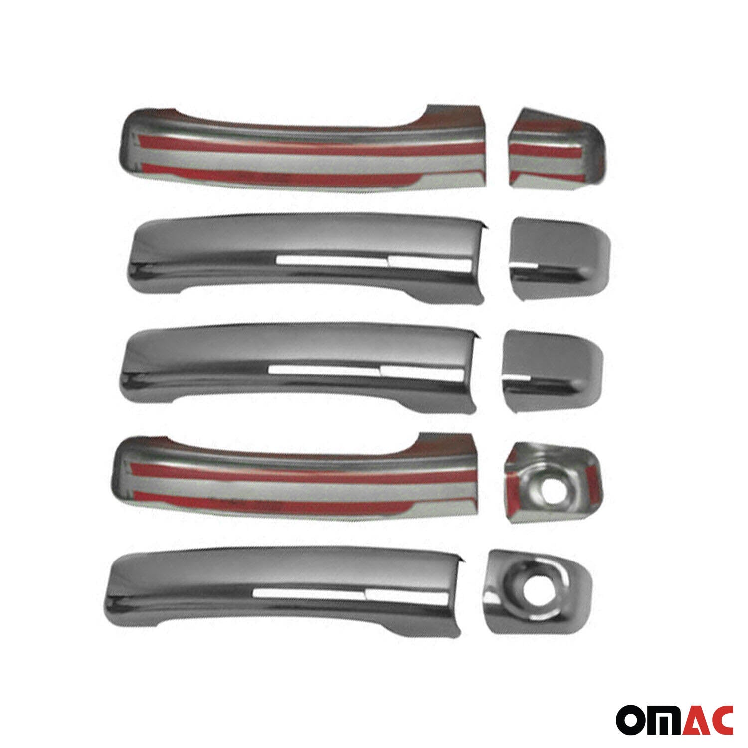 Chrom Türgriff Blende für Renault Master 2010-2024 5-Tür Edelstahl 10tlg