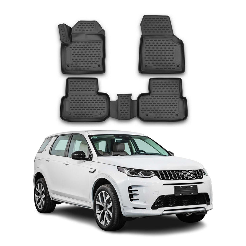 OMAC Gummimatten Fußmatten für Land Rover Discovery Sport L550 2014-2025 TPE 4x