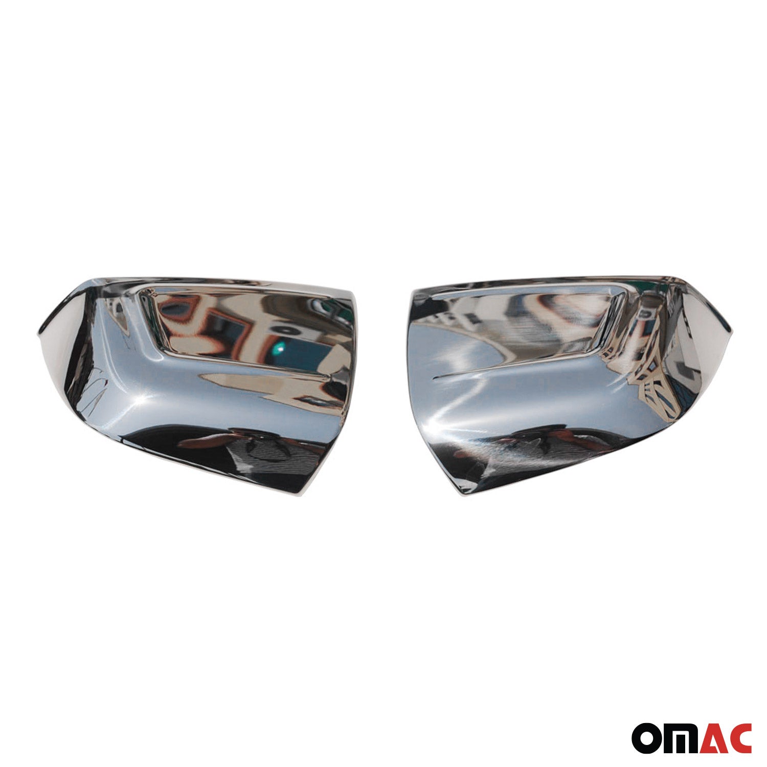 Spiegelkappen Spiegelabdeckung für Opel Combo D 2012-2018 Edelstahl Chrom 2tlg