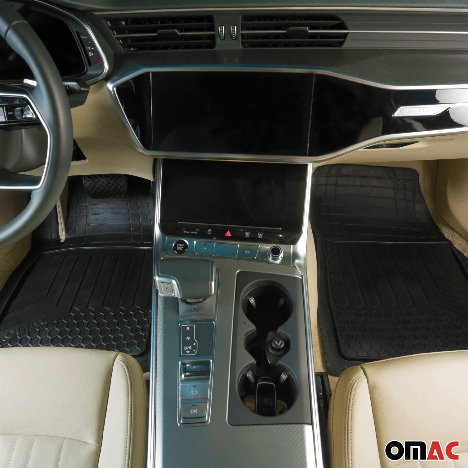 Fußmatten Gummimatten 3D Matte für Hyundai i10 Gummi Schwarz 5tlg