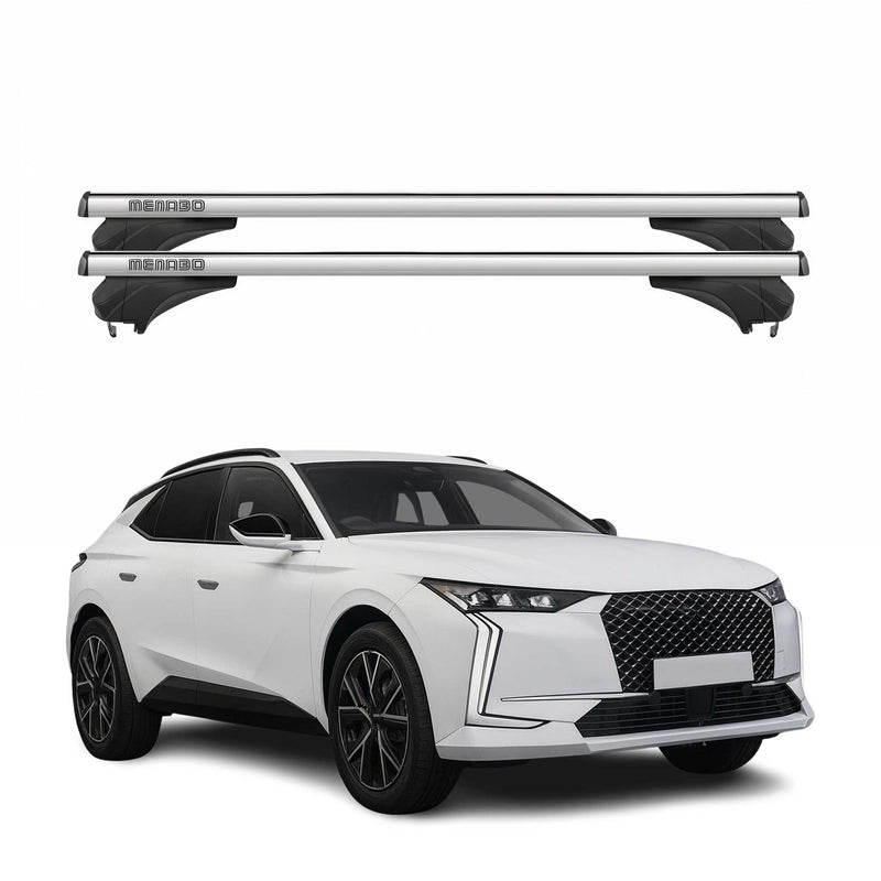 Menabo Dachträger Grundtäger für Ds 4 II 2021-2025 Aluminium Silber 2 tlg