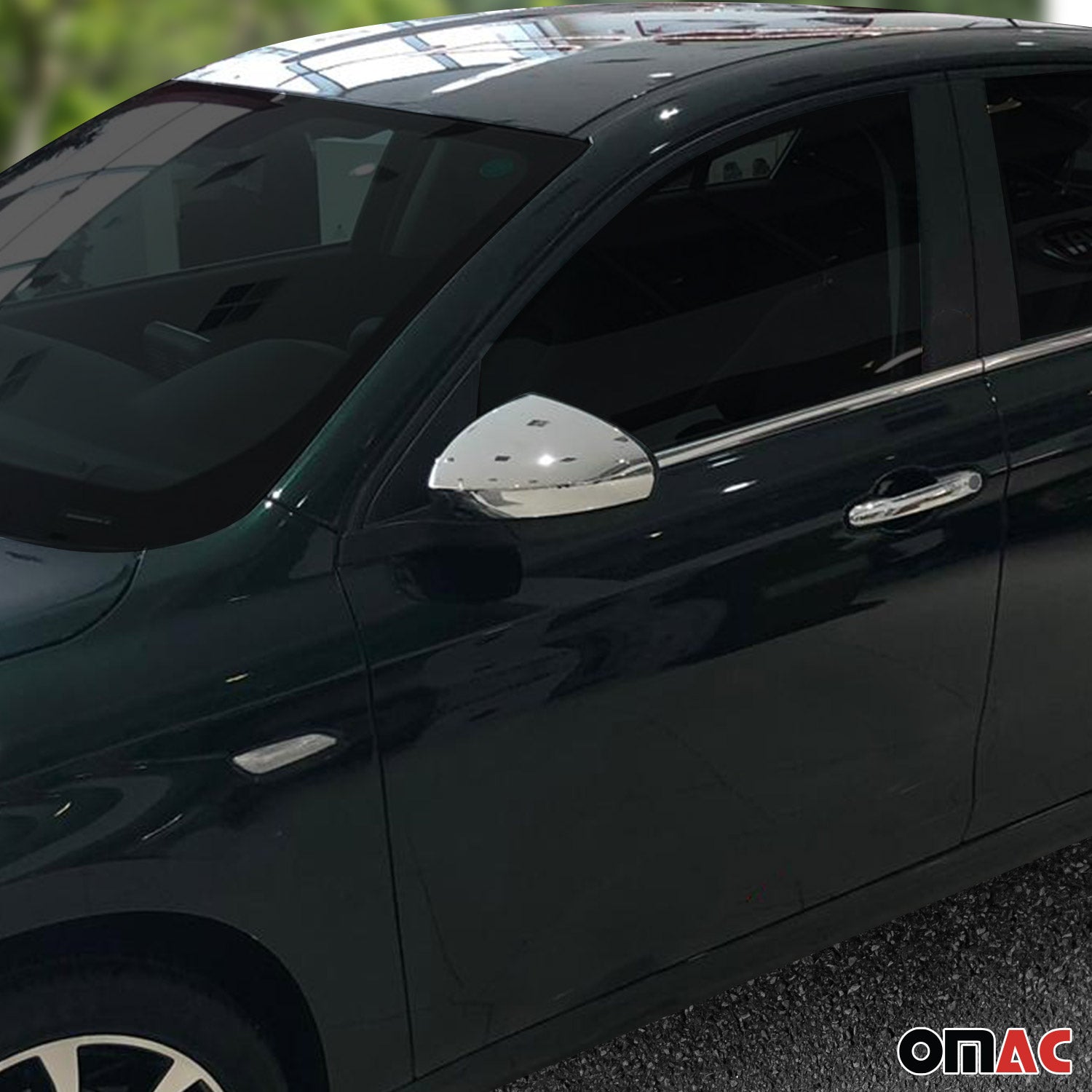 Spiegelkappen Spiegelabdeckung für Dodge Neon Limo 2015-2026 Chrom ABS Silber 2x