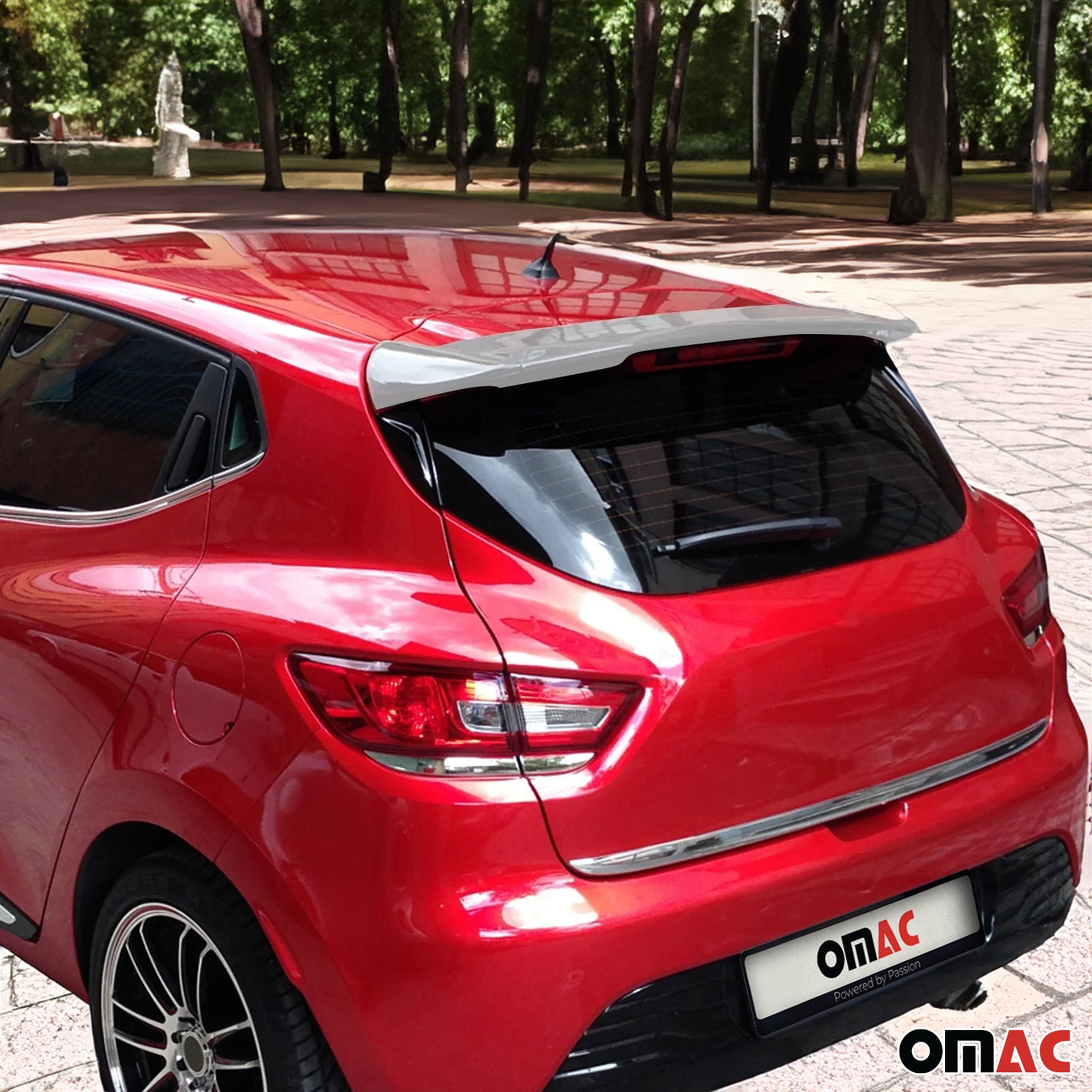 Heckspoiler Heckflügel Hecklippe für Renault Clio 2012-2018 Schrägheck Farbe 369