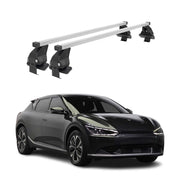 Menabo Dachträger Grundtäger für Kia EV6 2021-2026 50kg Stahl Silber 2 tlg