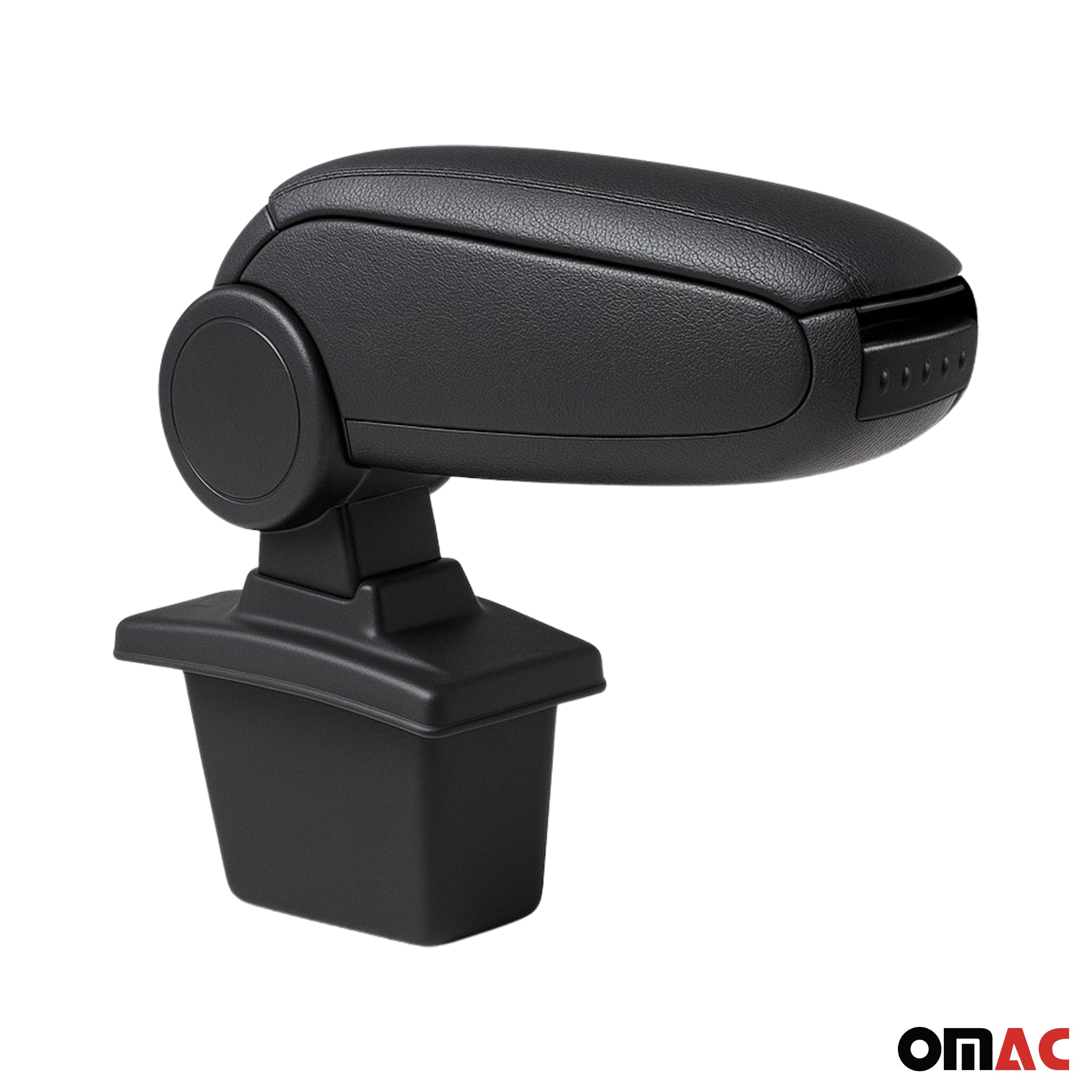Mittelarmlehne Armlehne Mittelkonsole für Peugeot 307 2001-2006 PU-Leder Schwarz