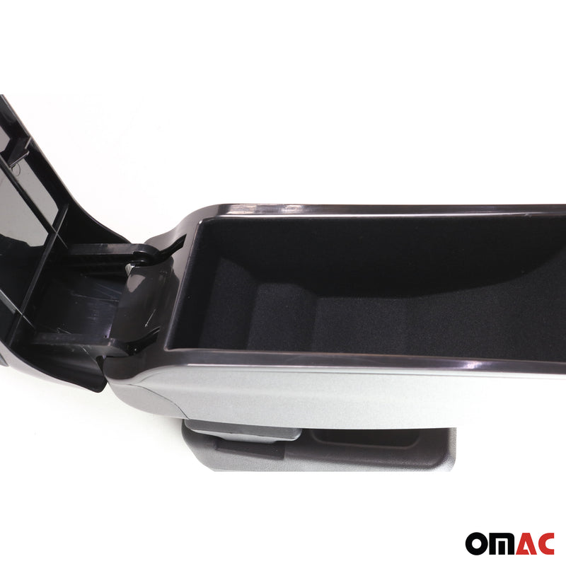 Armlehne Mittelarmlehne für Dacia Duster 2018-2024 PU-Leder ABS Schwarz