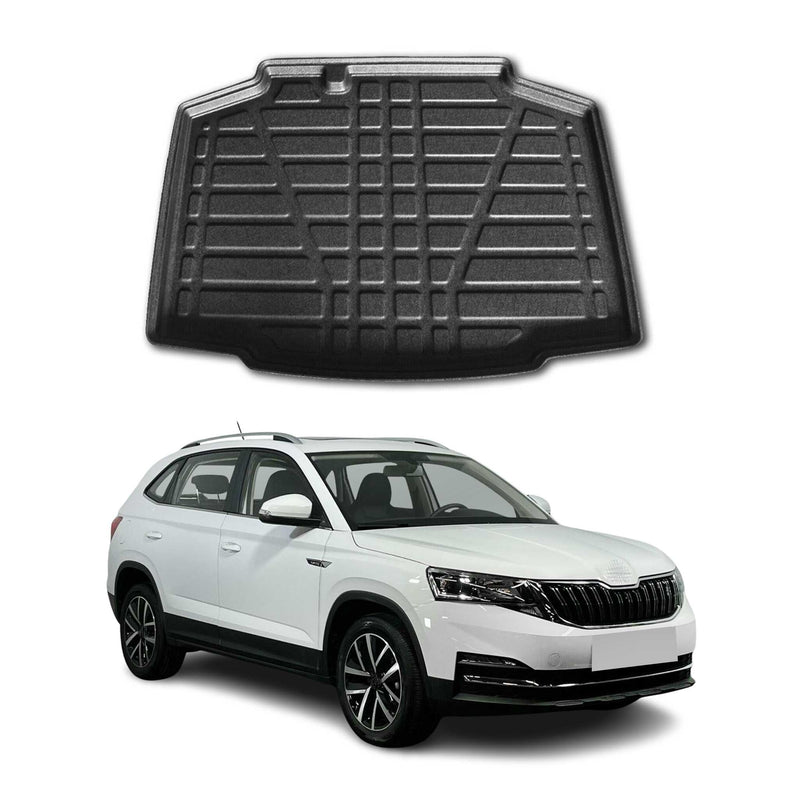 Kofferraumwanne Laderaumwanne für Skoda Kamiq 2020-2025 Gummi TPE Schwarz