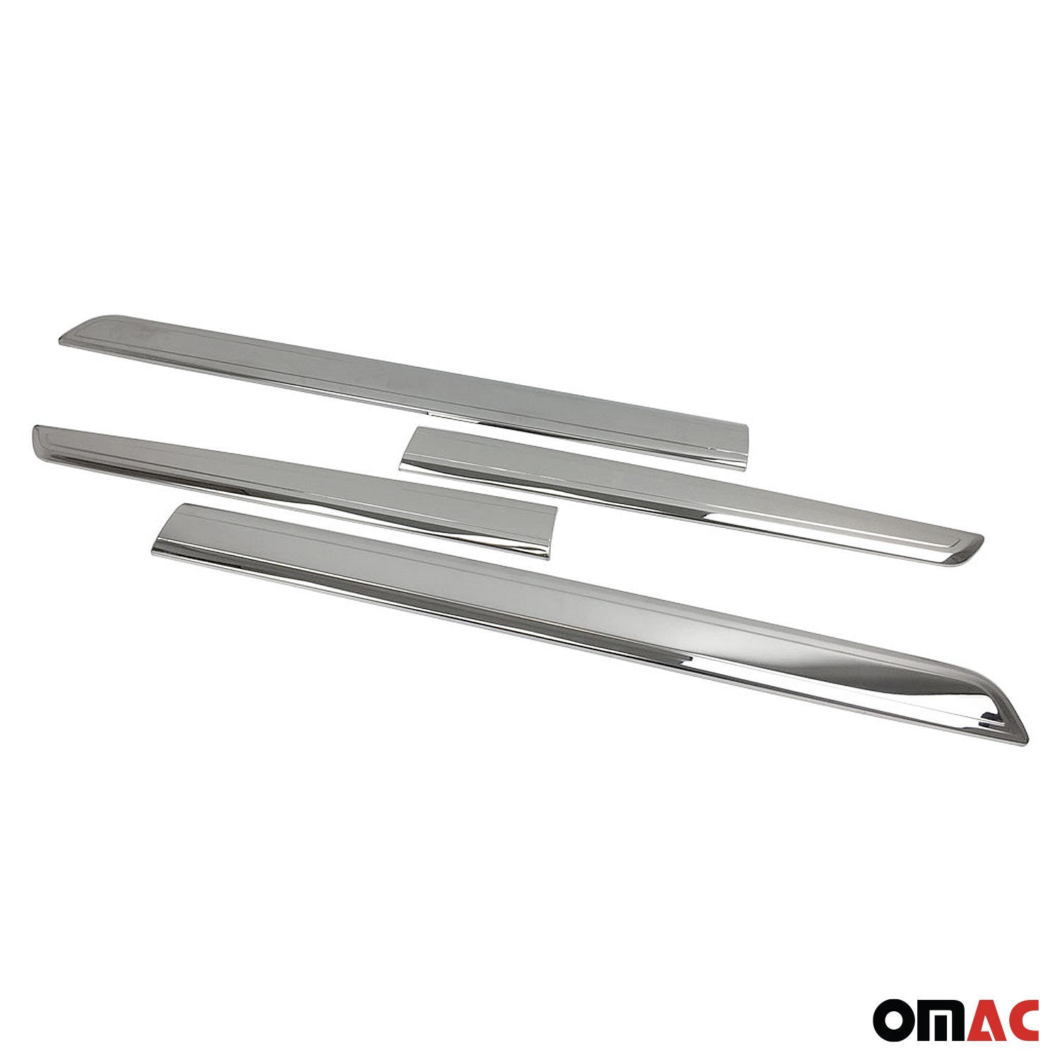 Seitentürleiste Türleisten Türschutzleiste für Renault Kangoo 2008-2011 Chrom 4x