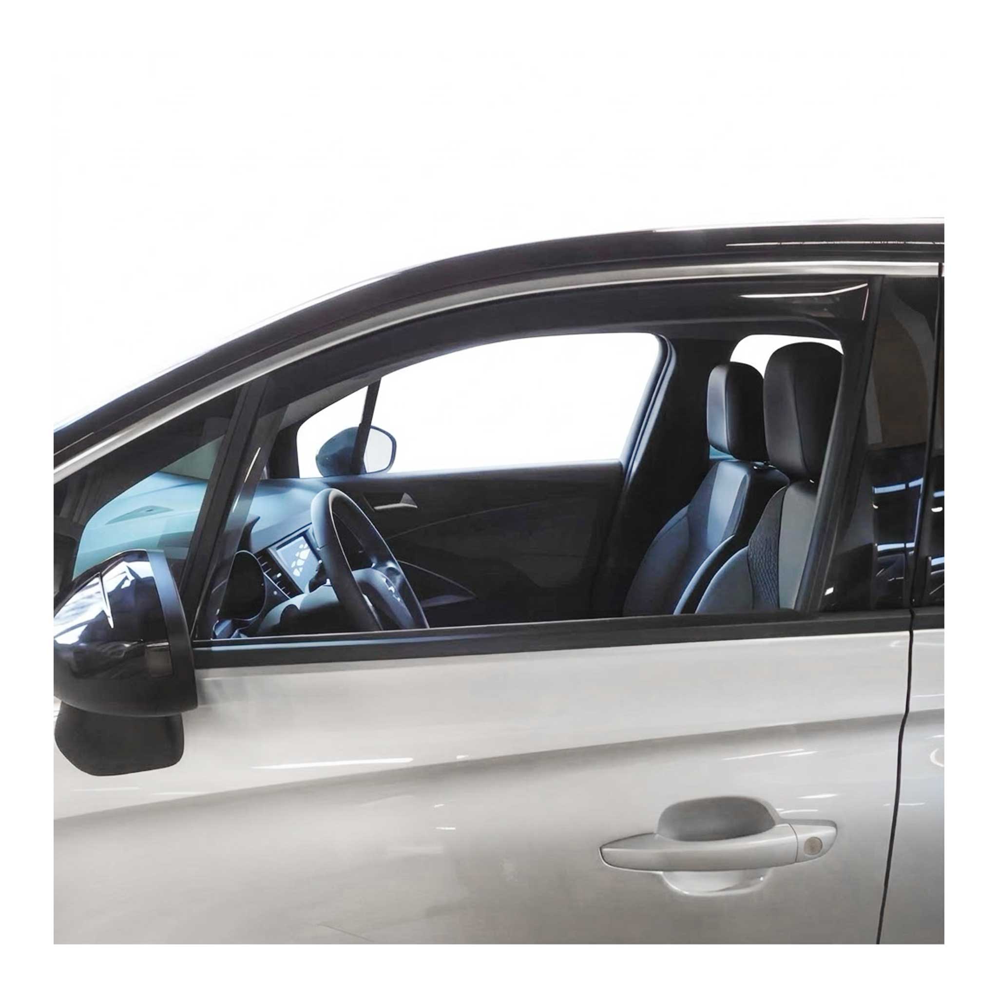 Windabweiser Regenabweiser für Opel Crossland 2017-2024 Dunkel Acryl 4tlg