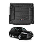 OMAC Gummi Kofferraumwanne für Audi Q5 FY 2017-2024 TPE Laderaumwanne Schwarz