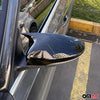 Spiegelkappen Spiegelabdeckung für BMW 1er E87 2004-2011 ABS Schwarz Glanz 2tlg
