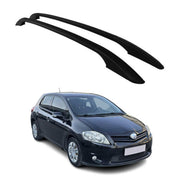 Dachreling Relingträger für Toyota Auris I 2007-2012 Aluminium Schwarz 2x