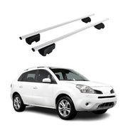 Dachträger Grundträger für Renault Koleos I 2011-2015 Facelift Stahl Silber 2x