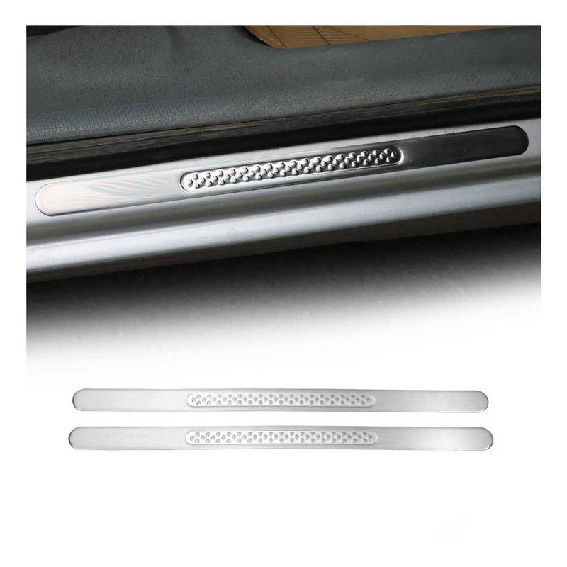 Einstiegsleisten Türschweller für Fiat Punto Evo 2009-2012 Edelstahl Silber 2tlg