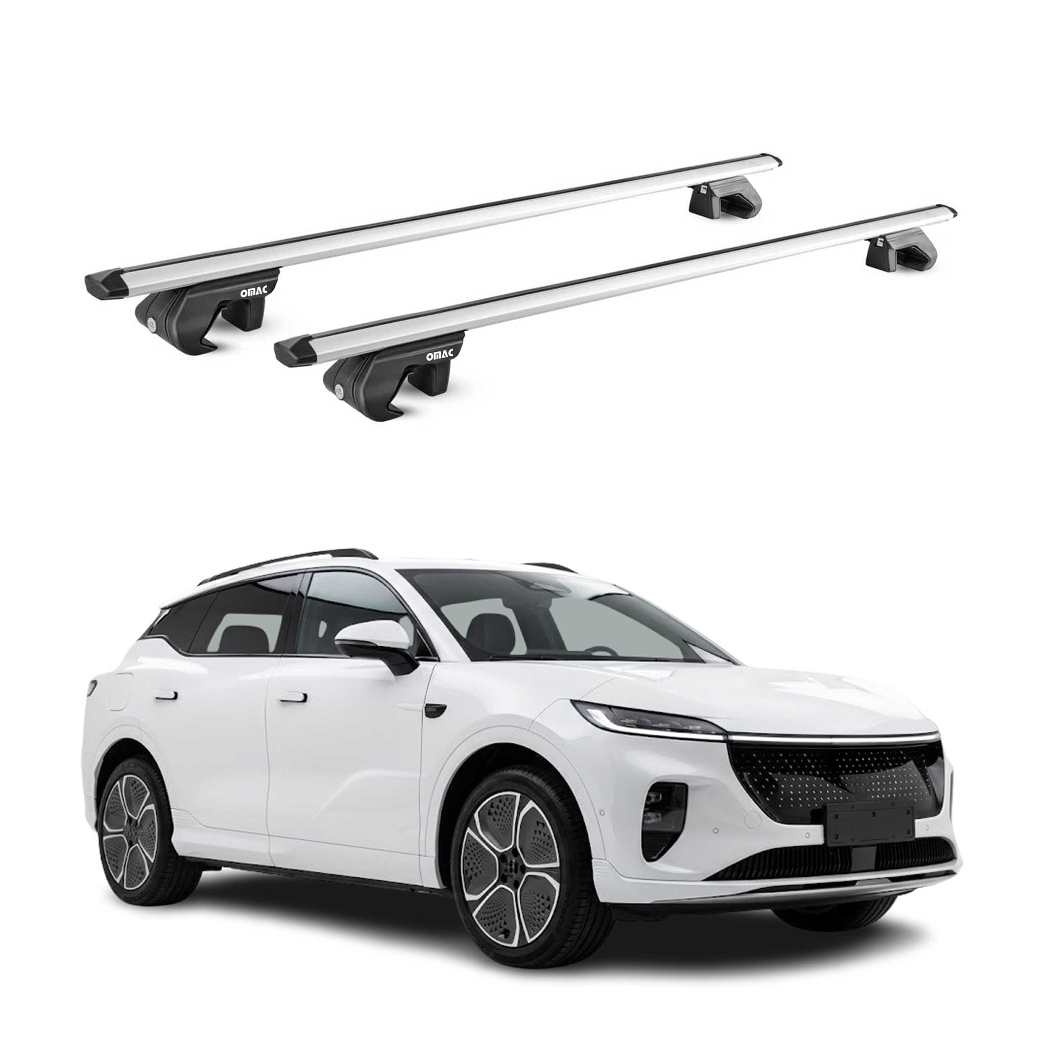 Dachträger Grundtäger für Voyah Courage 2025-2026 90kg Aluminium Silber 2x ABE