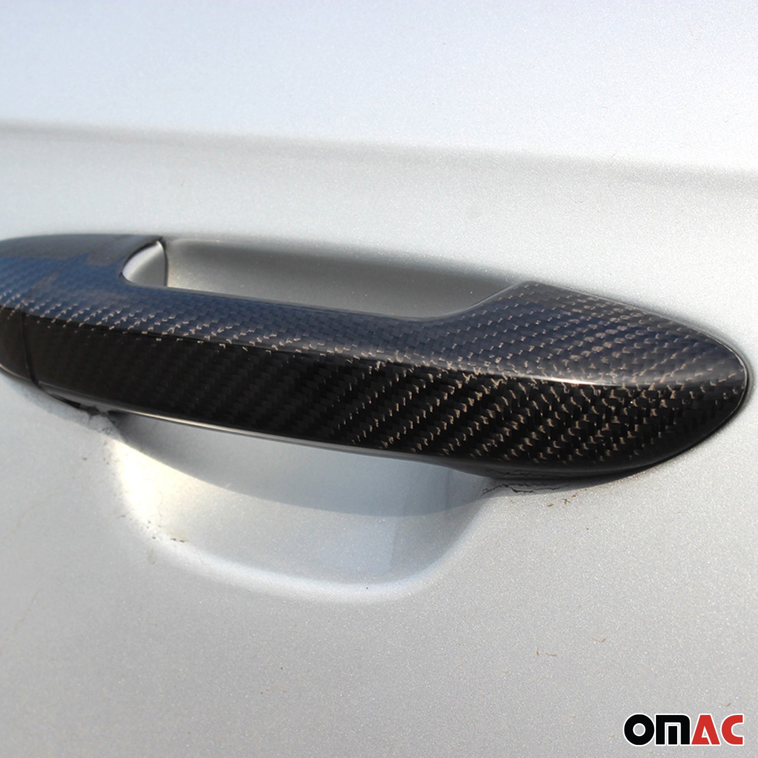 Türgriff Blende Türgriffkappen für VW Golf 2013-2019 Kohlefaser Carbon