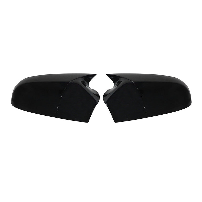 Spiegelkappen Spiegelabdeckung für Opel Astra 2004-2009 ABS Schwarz Glanz 2tlg