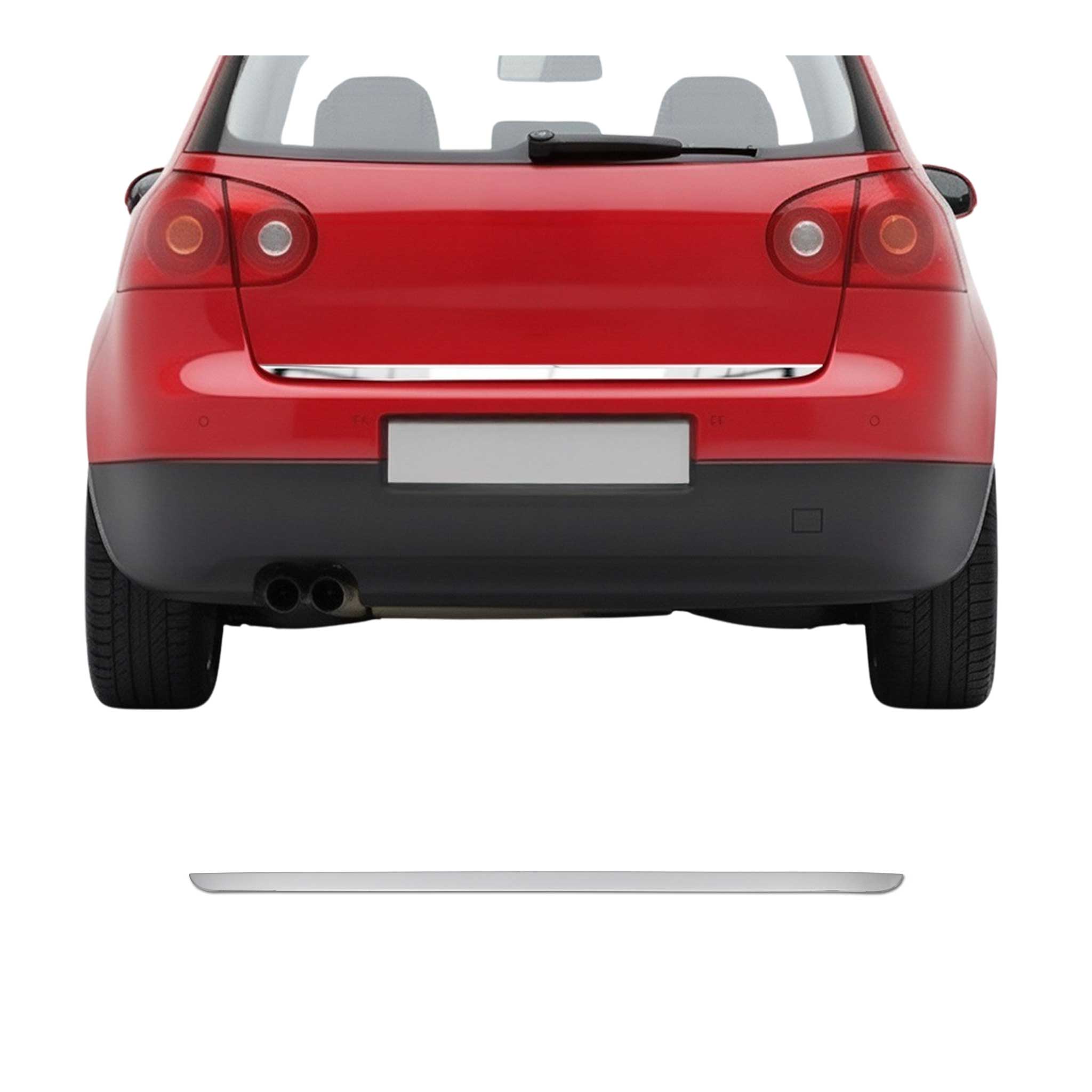 Kofferraumleiste Heckleiste für VW Golf Schrägheck 2003-2008 Untere Edelstahl