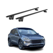 Dachträger Grundtäger für Ford Kuga III 2019-2026 100kg Alu Silber 2tlg ABE