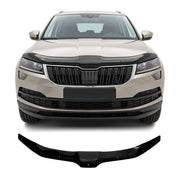 Motorhaube Deflektor Insekten Steinschlagschutz für Skoda Karoq 2017-2019 Dunkel