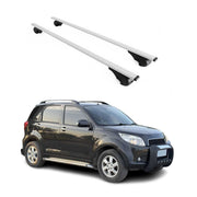 Dachträger Grundtäger für Daihatsu Terios 2006-2017 75kg Metall Silber 2 tlg