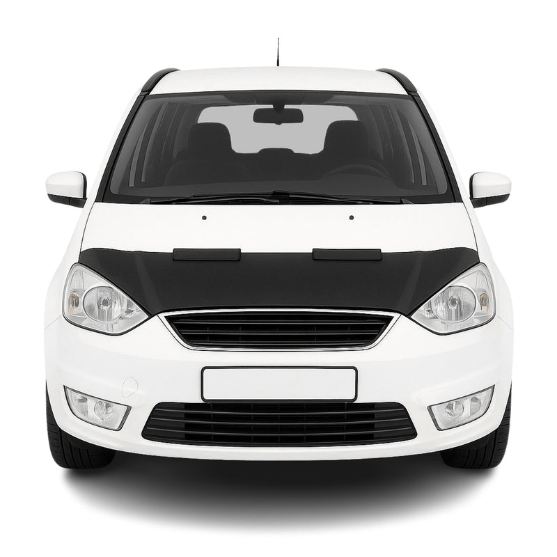 Haubenbra Steinschlagschutz für Ford Galaxy Facelift 2000-06 Schwarz Halb
