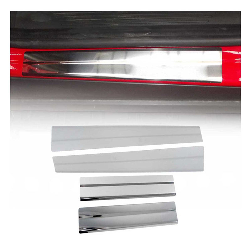 Einstiegsleisten Türschweller für Ford Tourneo Courier 2014-2024 Edelstahl 4x