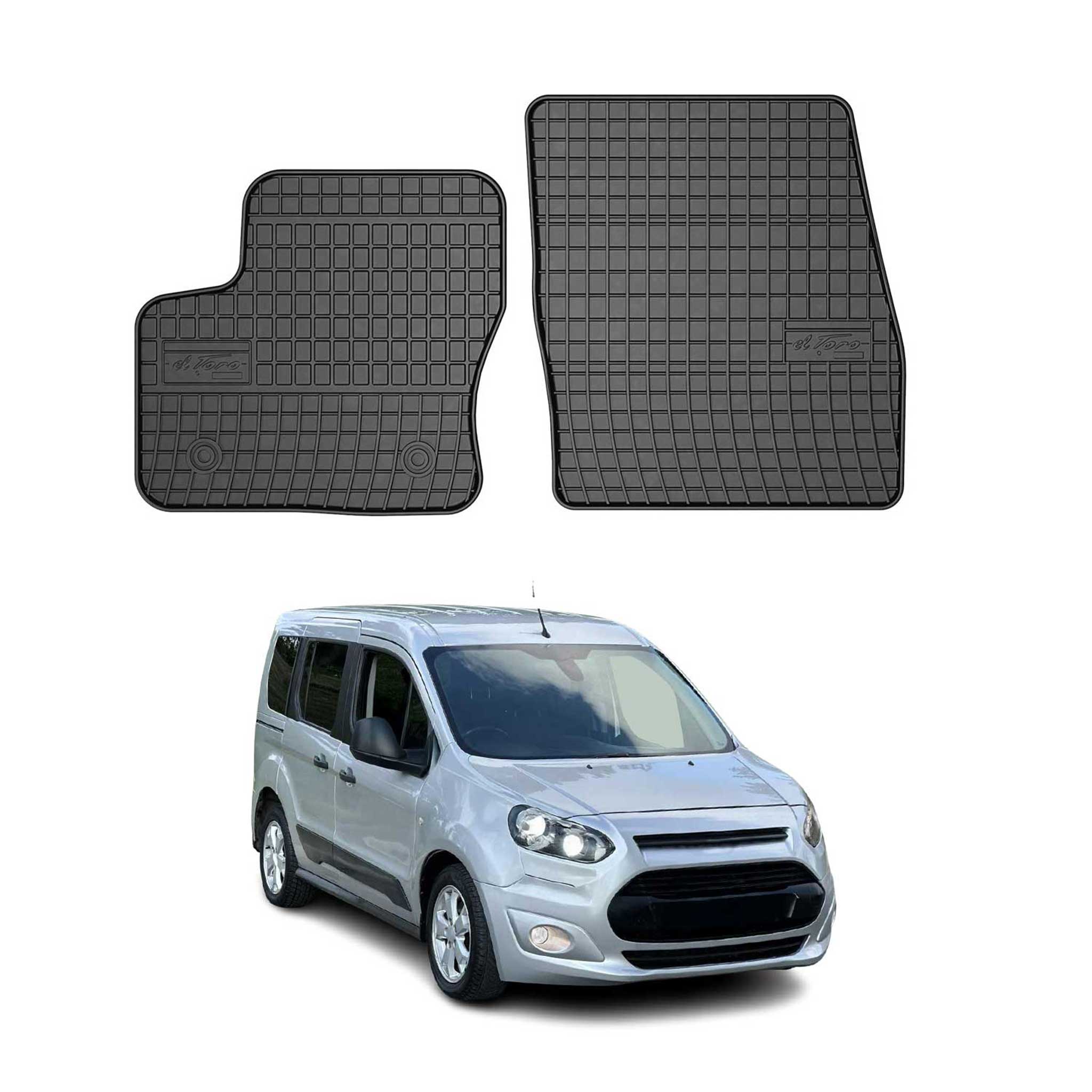 OMAC Gummi Fußmatten für Ford Transit Connect / Tourneo Connect  II 2013-2021