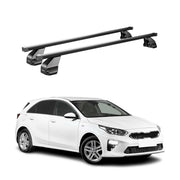 Menabo Dachträger Grundtäger für Kia Ceed 2019-2026 75kg Stahl Schwarz 2 tlg