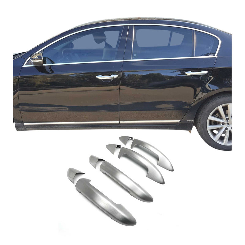 Türgriff Blende Chrom für VW Passat B6 2005-2010 4-Tür Gebürstet 4x