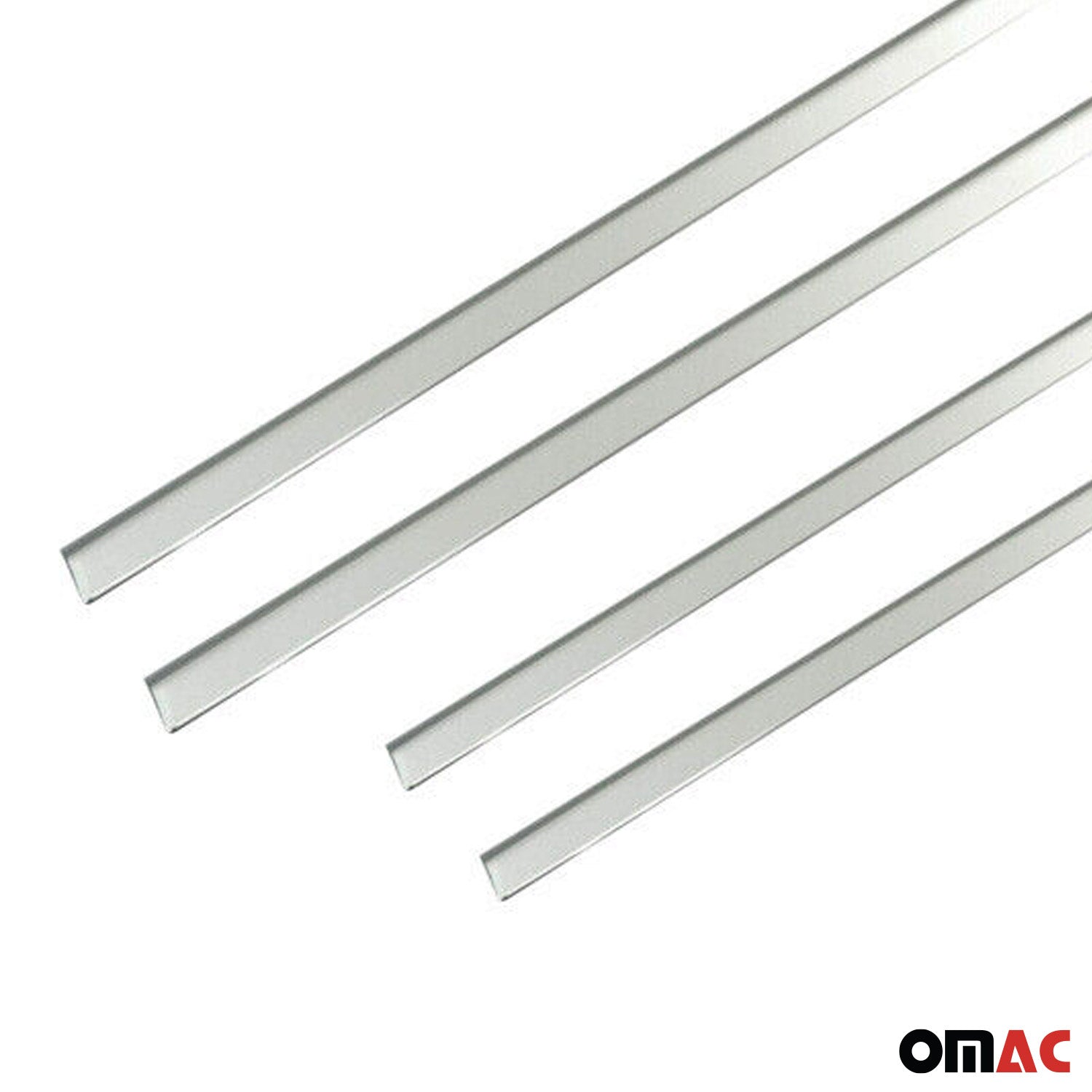 Fensterleisten Fensterrahmen für Fiat Palio / Sienna 1995-2004 Edelstahl Chrom