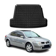 Kofferraumwanne Laderaumwanne für Renault Megane 2003-2010 Stufenheck Gummi TPE