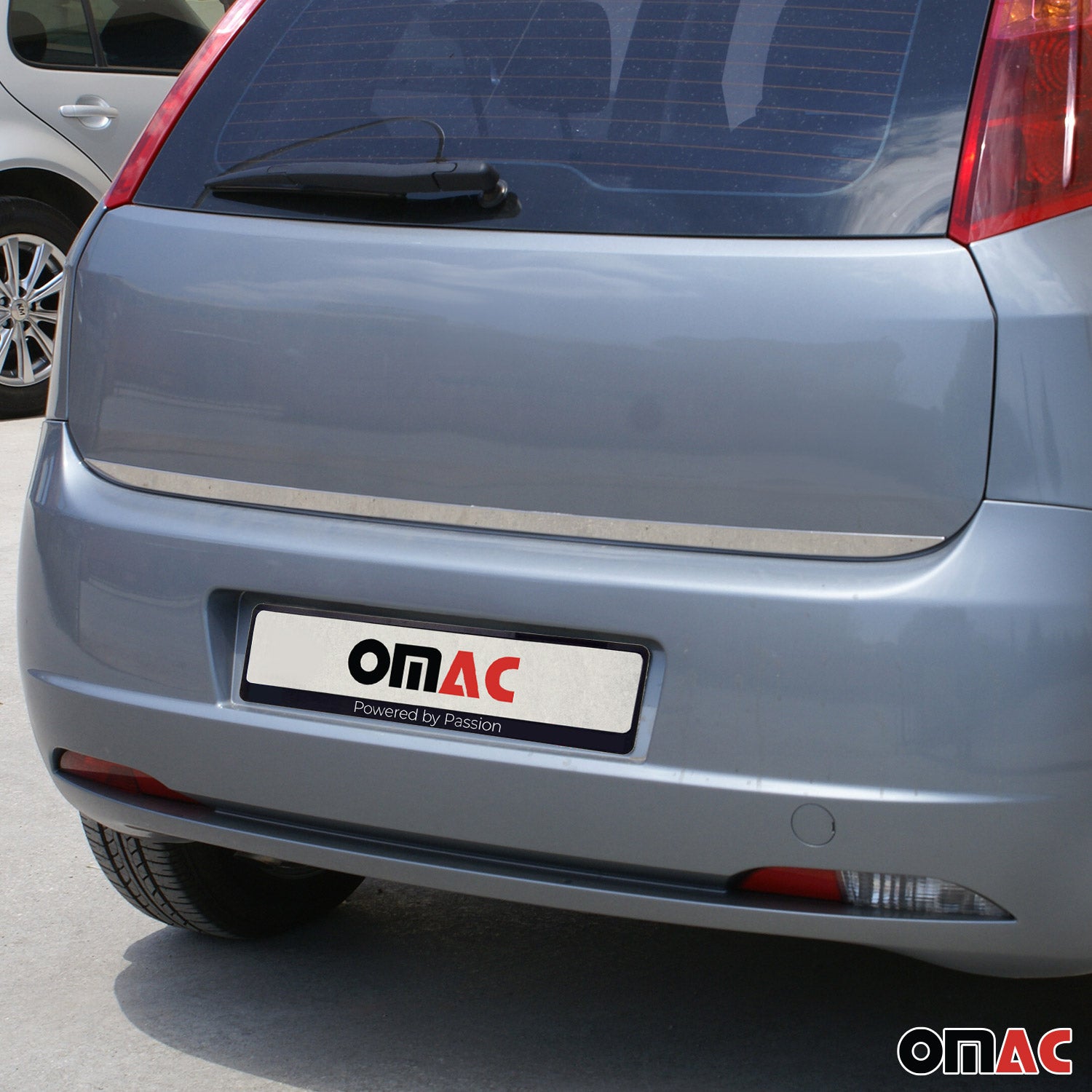Kofferraumleiste Heckleiste für Fiat Punto Evo 2008-2012 Untere Chrom Edelstahl